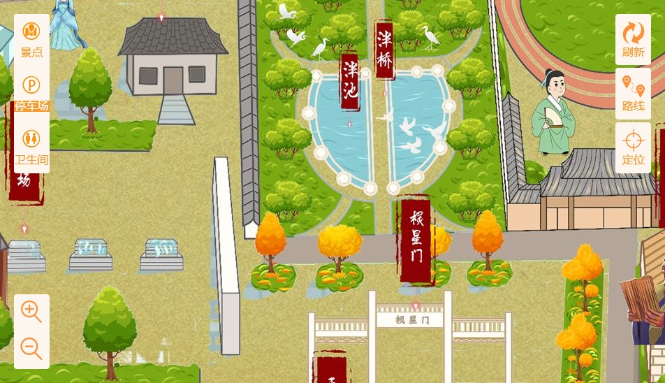 兴宁手绘地图景区语音讲解导览系统：智慧景区建设的基石